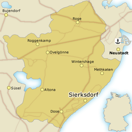Sierksdorf Karte